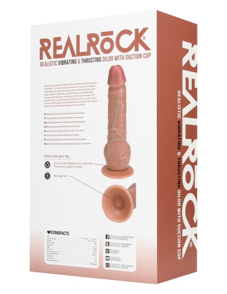 Gode Thrust Straight 17 x 4.4 cm Latino - Godes Vibrants - 6