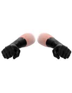 Gants en Latex Fist It Noirs