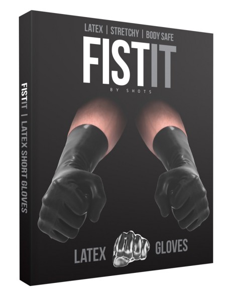 Gants en Latex Fist It Noirs Gants en Latex Fist It Noirs