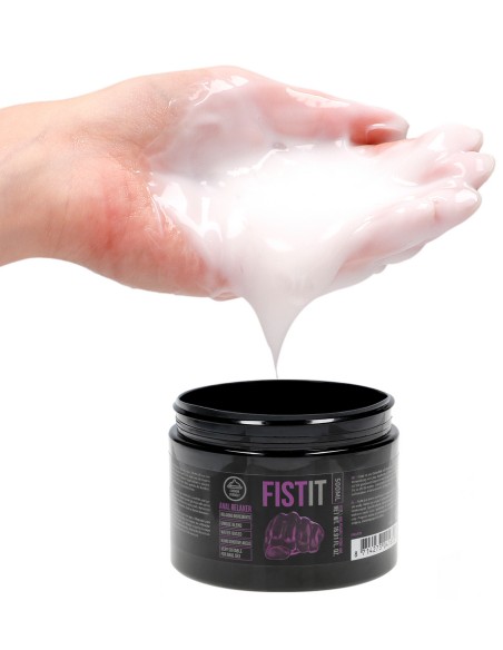 Crème relaxante Anal Relaxer 500 ml - Pot noir