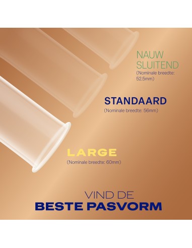 Préservatifs Durex Nude XL 60mm x10