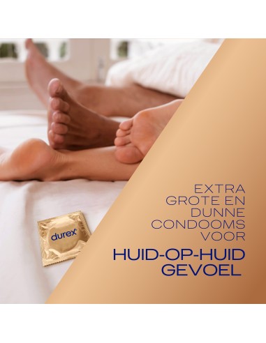 Préservatifs Durex Nude XL 60mm x10