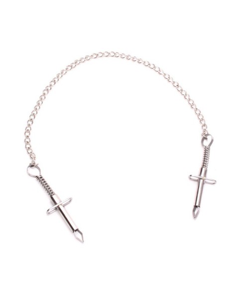 Pinces pour tétons Grabber avec chaîne