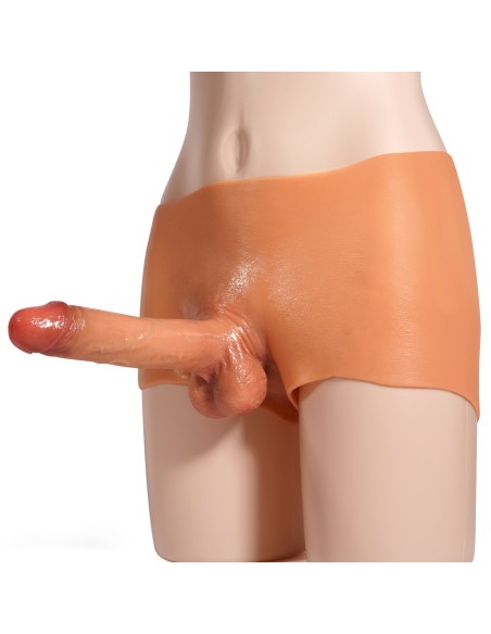 Boxer Prothèse Faux Pénis et Fessier Mister Dick 18cm - Godes Harnais - 4