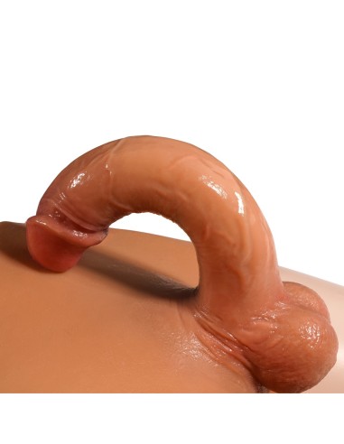 Boxer Prothèse Faux Pénis et Fessier Mister Dick 18cm - Godes Harnais - 5