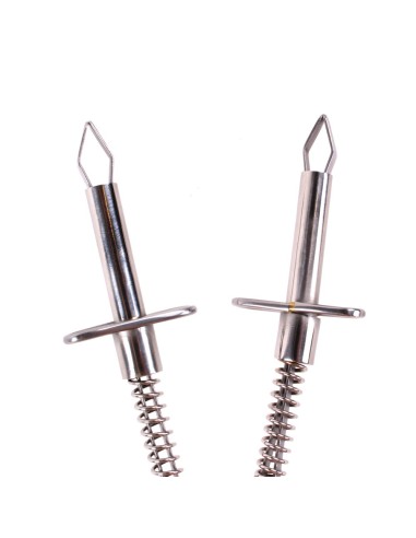 Pinces pour tétons Grabber avec chaîne