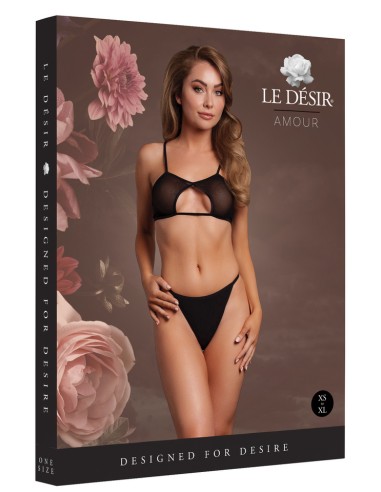 Soutien-Gorge Transparent Bravia Noir