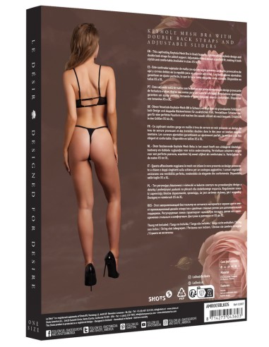 Soutien-Gorge Transparent Bravia Noir