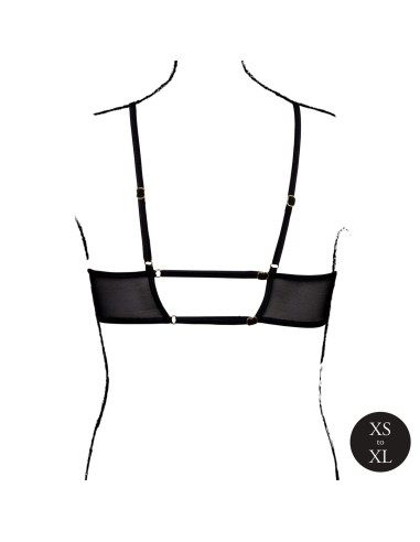 Soutien-Gorge Transparent Bravia Noir