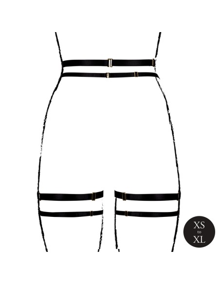 Porte-jarretelles Double Strap Noir Porte-jarretelles Double Strap Noir