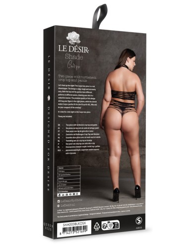 Ensemble 2 Pièces Grande Taille Carpo Noir