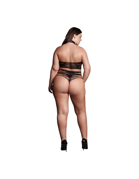 Ensemble 2 Pièces Grande Taille Carpo Noir