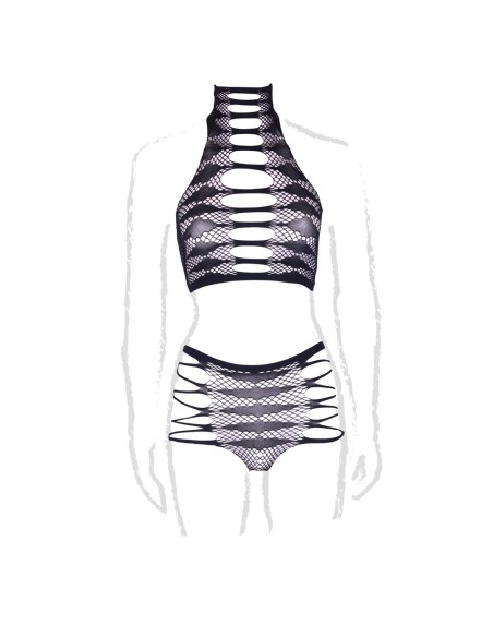 Ensemble 2 Pièces Grande Taille Carpo Noir