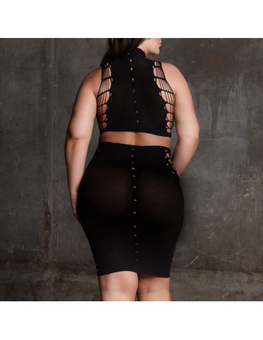Ensemble 2 Pièces Grande Taille Kala Noir