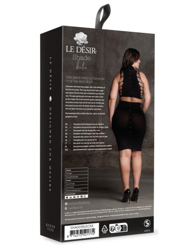 Ensemble 2 Pièces Grande Taille Kala Noir