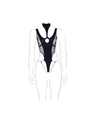 Body String Échancré Grande Taille Cyllene Noir