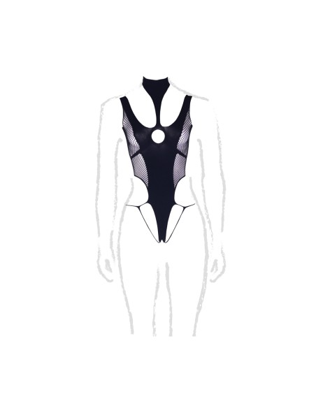 Body String Échancré Grande Taille Cyllene Noir