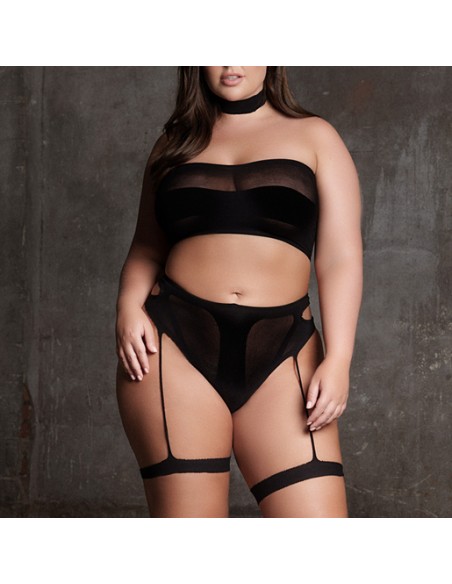 Ensemble 3 Pièces Grande Taille Ananke Noir