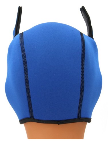 Cagoule Puppy Fox Néoprène Bleu-Rouge