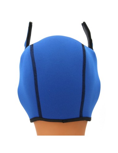 Cagoule Puppy Fox Néoprène Bleu-Blanc