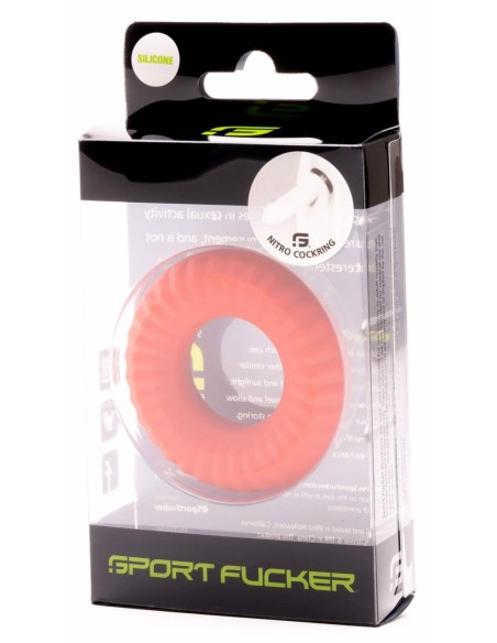 Cockring NITRO 25mm Rouge