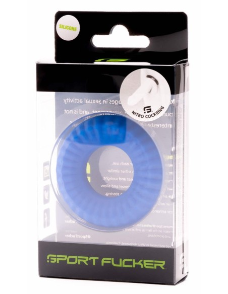 Cockring NITRO 25mm Bleu