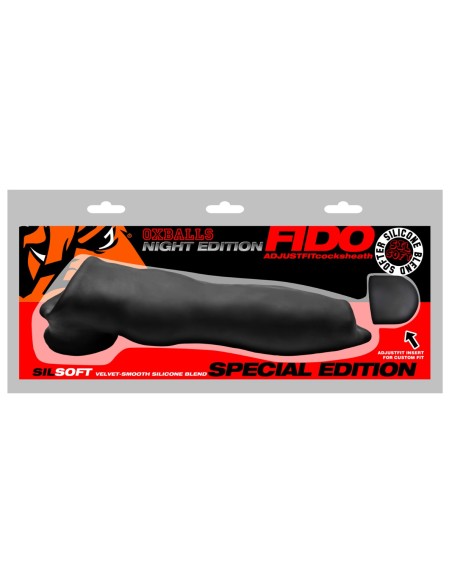 Extenseur de sexe Fido Night Edition 20 x 6 cm Noir Extenseur de sexe Fido Night Edition 20 x 6 cm Noir