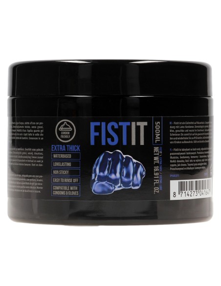 Lubrifiant Eau FIST IT EXTRA THICK 500 ml -Pot noir