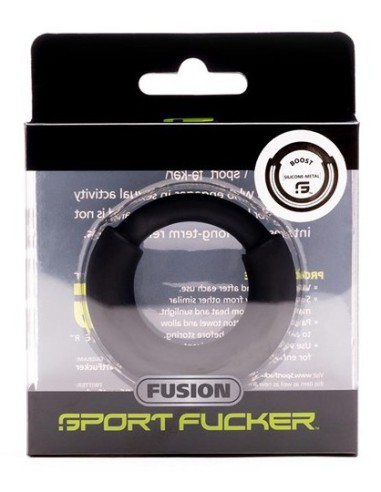 Cockring Silicone Boost Noir