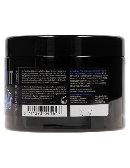 Lubrifiant Eau FIST IT EXTRA THICK 500 ml -Pot noir