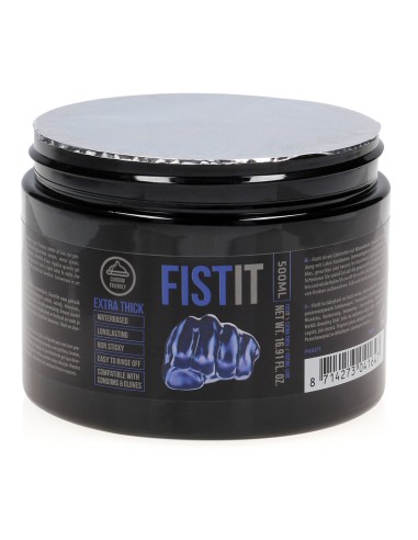 Lubrifiant Eau FIST IT EXTRA THICK 500 ml -Pot noir