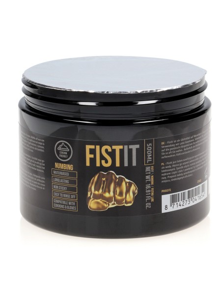 Lubrifiant relaxant Fst it Numbing 500 ml - Pot noir