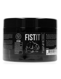 Lubrifiant Aspect Sperme Fist It 500 ml - Pot noir