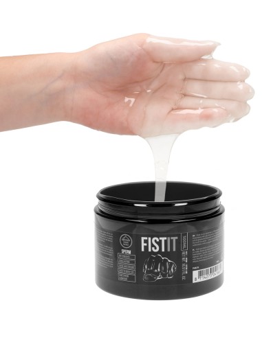 Lubrifiant Aspect Sperme Fist It 500 ml - Pot noir