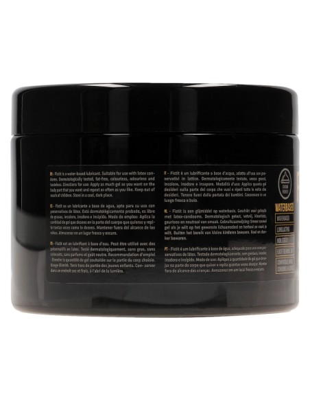Lubrifiant Eau Fist It 500ml - Pot noir