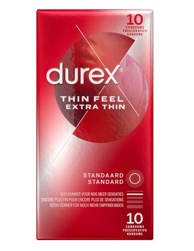 Préservatifs Durex Thin Feel Extra Thin 54mm x10