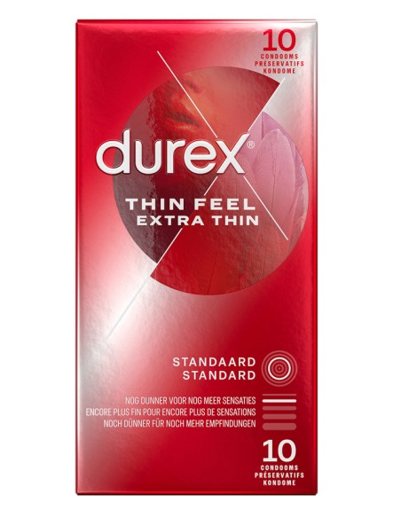 Préservatifs Durex Thin Feel Extra Thin 54mm x10 Préservatifs Durex Thin Feel Extra Thin 54mm x10