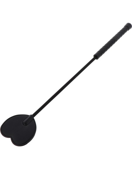 Cravache Black Heart 44cm Noir