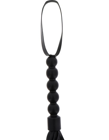 Martinet Flogger Balls 66cm Noir