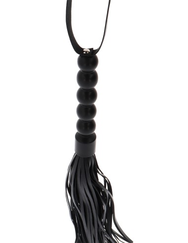 Martinet Flogger Balls 66cm Noir
