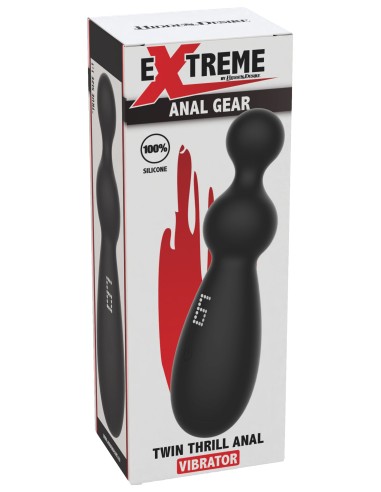 Stimulateur de Prostate Vibrant Twin Thrill 7 x 3.5cm