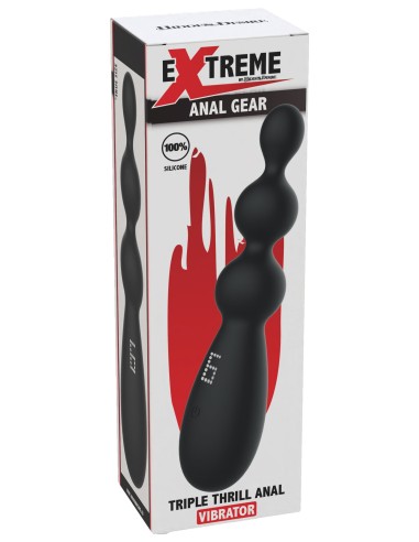 Stimulateur de Prostate Vibrant Triple Thrill 11 x 3.6cm