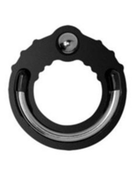 Cockring Silicone Holeshot noir