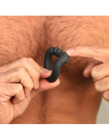 Cockring Silicone Holeshot noir