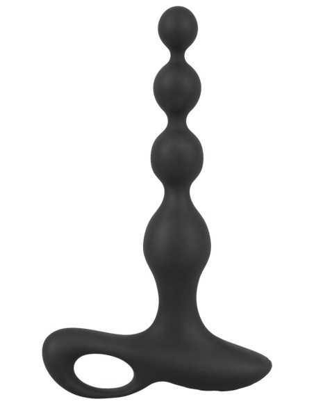 Stimulateur Beads Velvet 16.5 x 3.5 cm Noir Stimulateur Beads Velvet 16.5 x 3.5 cm Noir