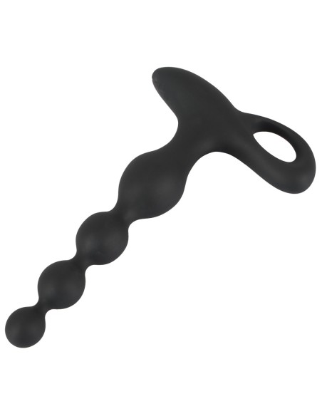 Stimulateur Beads Velvet 16.5 x 3.5 cm Noir Stimulateur Beads Velvet 16.5 x 3.5 cm Noir