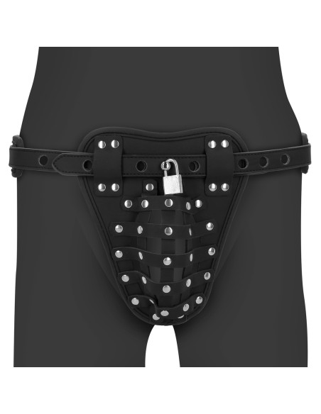 Ceinture de chasteté Jock Belt Noire Ceinture de chasteté Jock Belt Noire
