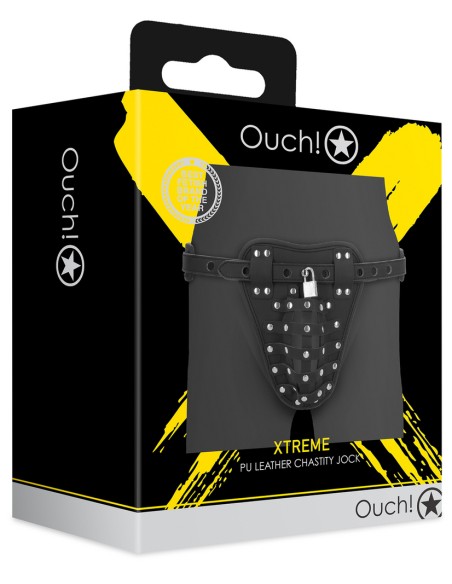 Ceinture de chasteté Jock Belt Noire Ceinture de chasteté Jock Belt Noire