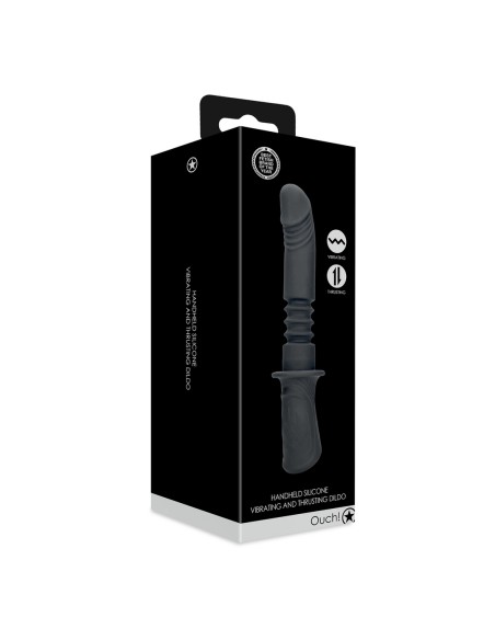Gode Poignée Va-et-vient Vibs Thrust 18.5 x 4cm Gode Poignée Va-et-vient Vibs Thrust 18.5 x 4cm