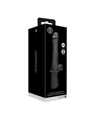 Gode Poignée Va-et-vient Real Thrust 18 x 4cm